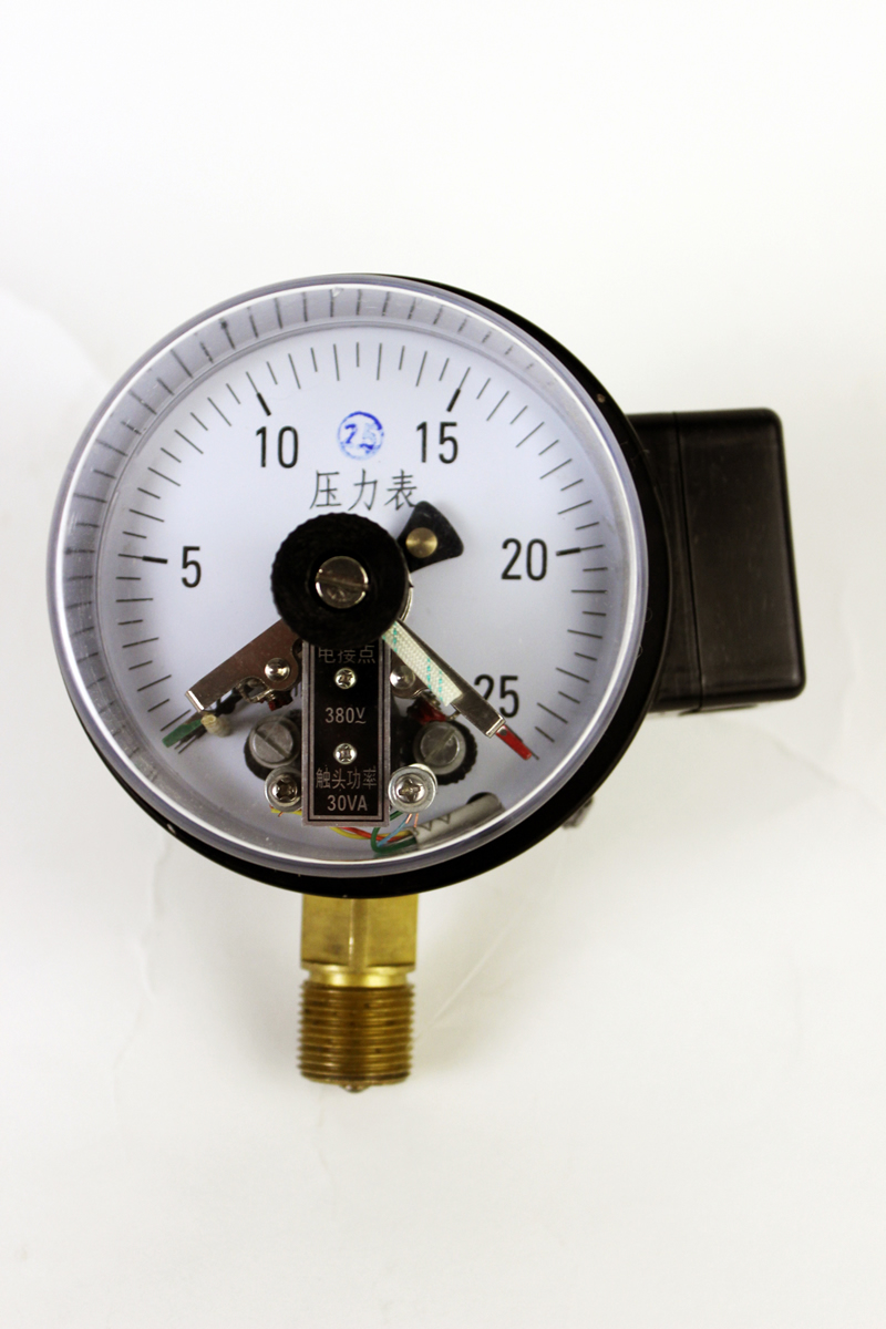 YTXNF(普通)、YTXCNF(磁助)型全不銹鋼防腐耐振電接點壓力表